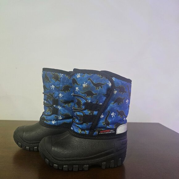 Rocky W22 Winter boots for Kid, Size 7, Black and Blue in color - Picture 2 of 3